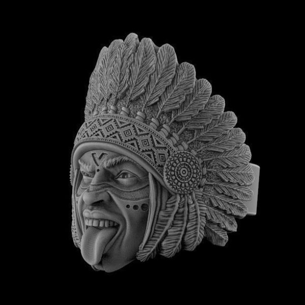 indio_americano_stl_3d_2 Indio americano stl 3d 2
